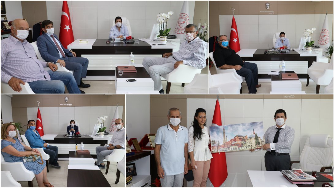 İl Millî Eğitim Müdürümüz Dr. Abdülaziz Yeniyol'a 'Hayırlı Olsun' Ziyaretleri