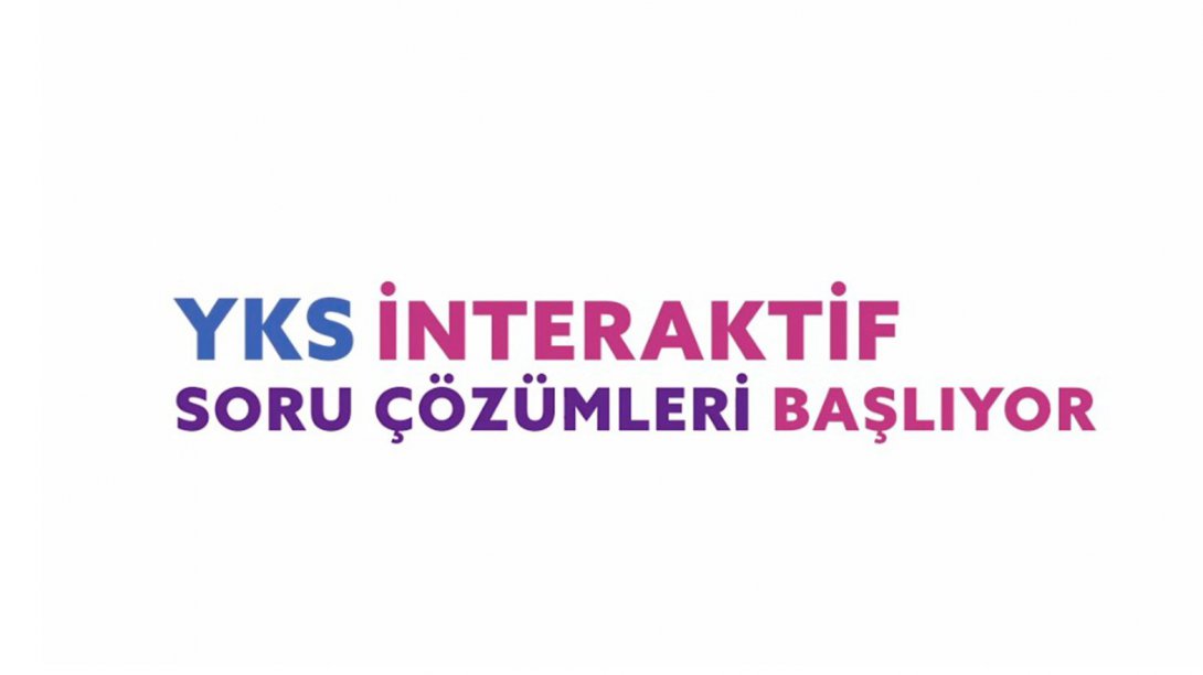 YKS' ye Hazırlanan Öğrenciler İçin