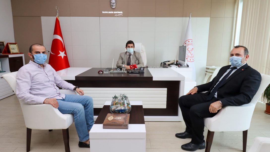 Yalova Belediye Başkan V. Mustafa Tutuk ve Başkan Yardımcısı Fatih Şahin'den Anlamlı Ziyaret