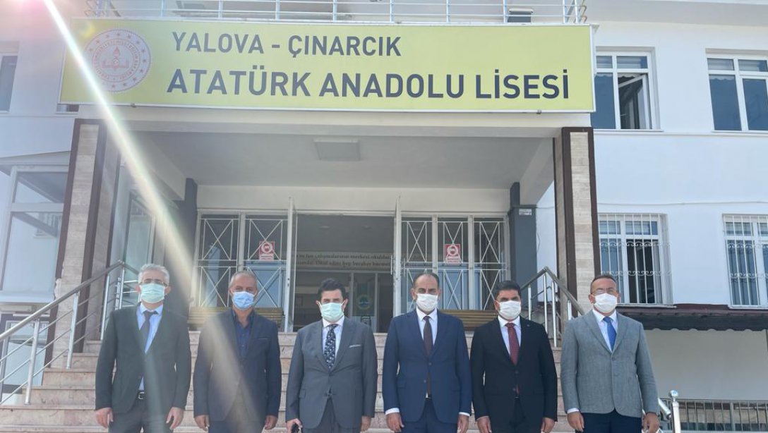 Müdürümüz Saha Ziyaretlerine Çınarcık İlçesi ile Devam Ediyor