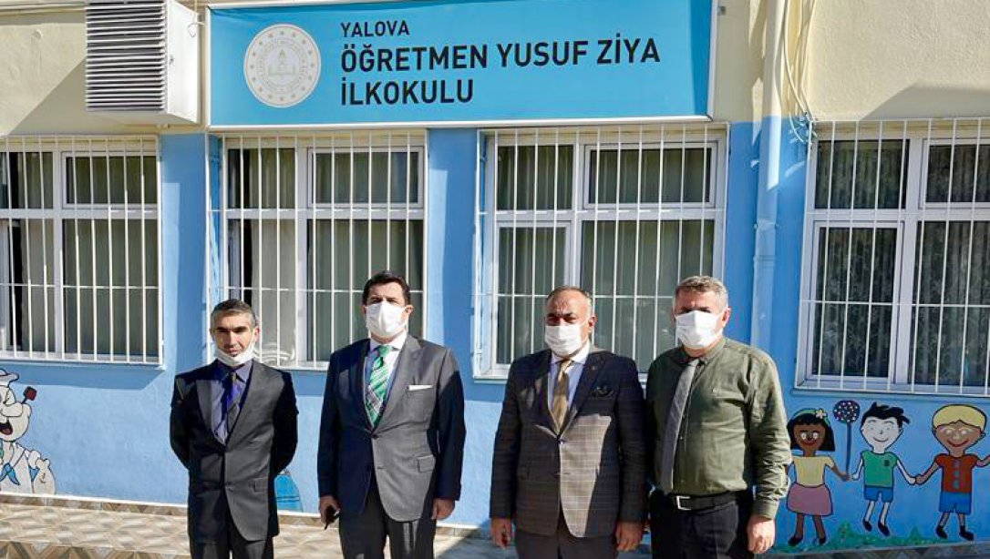 İl Millî Eğitim Müdürümüz Dr. Abdülaziz Yeniyol'un Merkez İlçe Okul Ziyareti