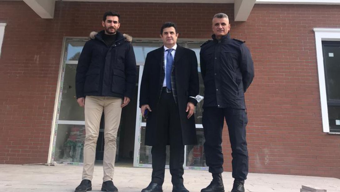 İl Müdürümüzden Okul İnşaatlarını İnceleme...