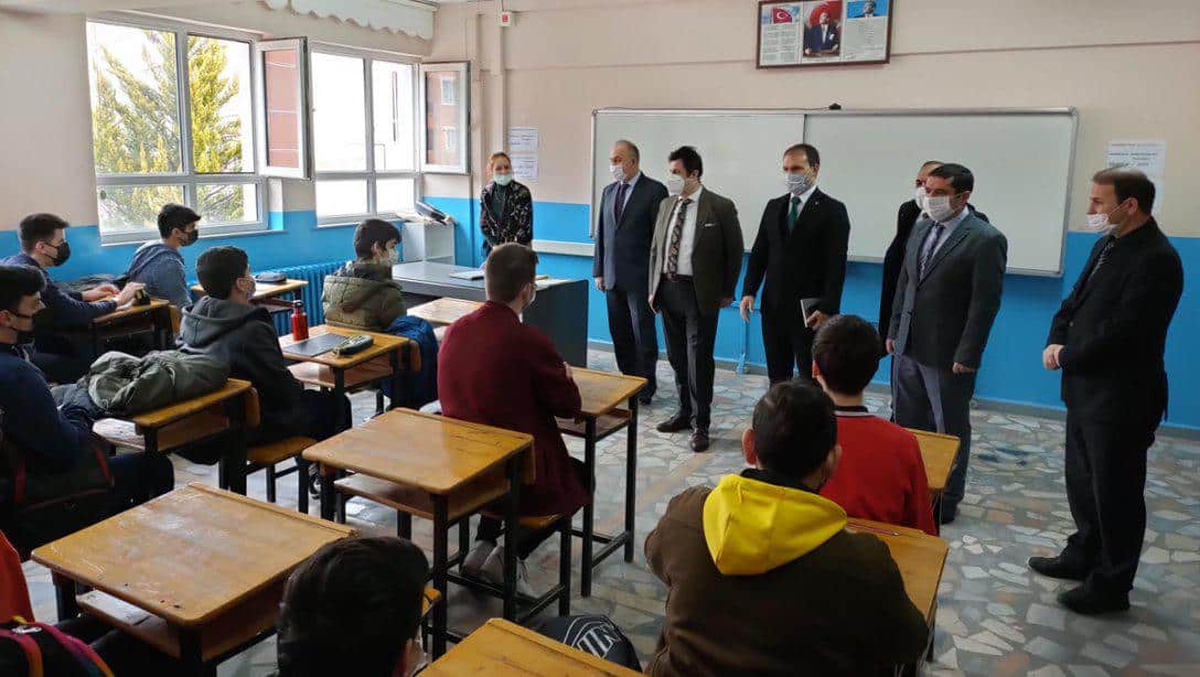 VALİMİZ MUAMMER EROL VE İL MİLLİ EĞİTİM MÜDÜRÜMÜZ DR. ABDÜLAZİZ YENİYOL'UN TERMAL İLÇE ZİYARETİ