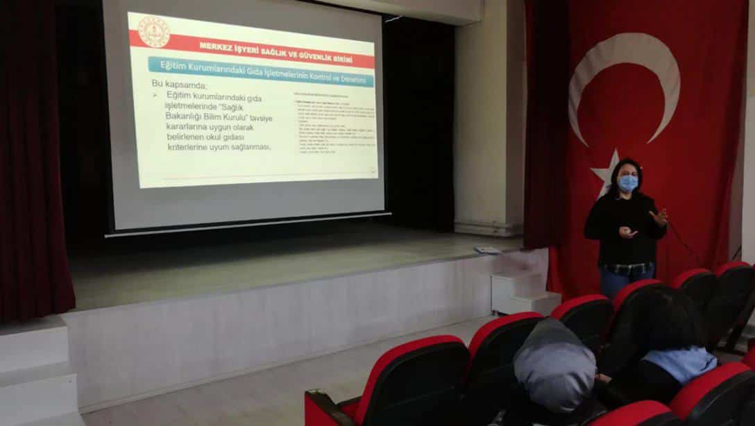 EĞİTİM KURUMLARINDAKİ GIDA İŞLETMELERİNİN KONTROL VE DENETİMİ EĞİTİMLERİNİN ALTINOVA AYAĞI TAMAMLANDI