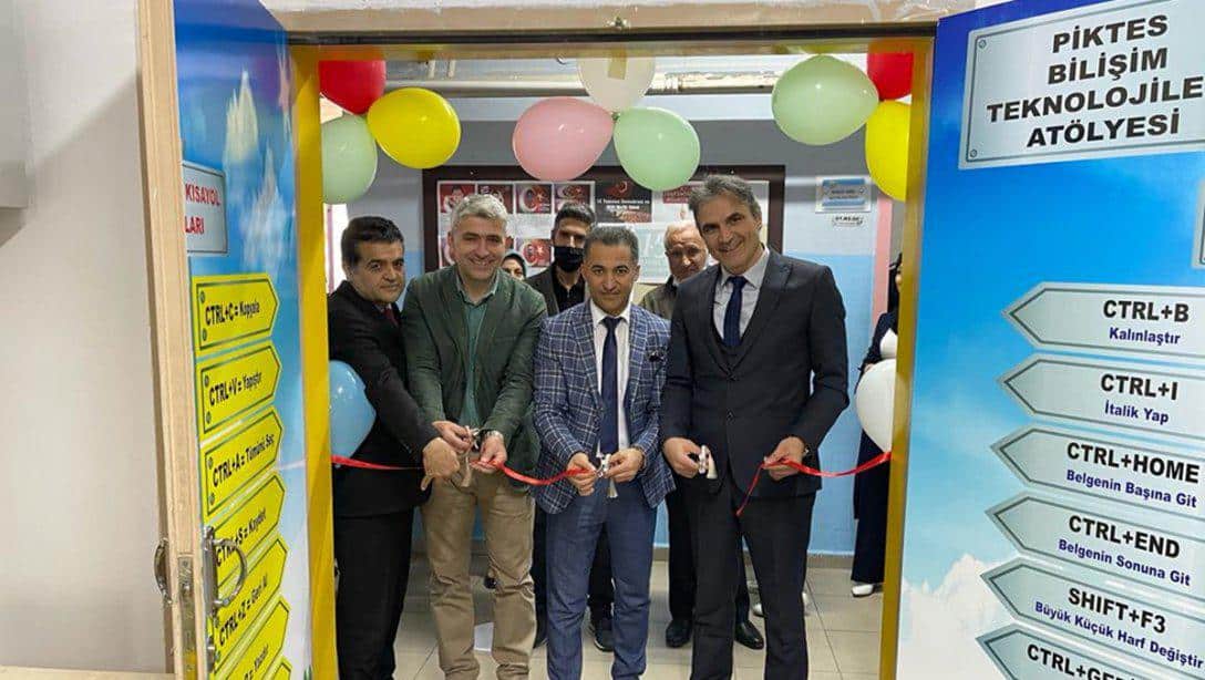 ZÜBEYDE HANIM ORTAOKULU PIKTES LABORATUVARI AÇILDI