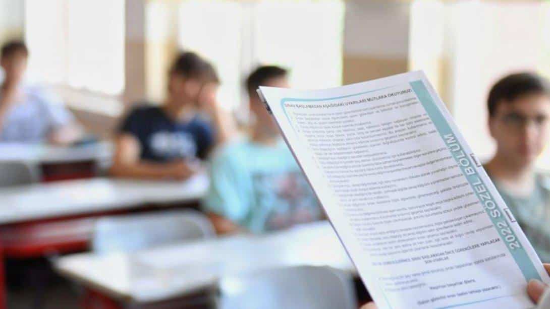 2022 Yılı Sınavla Öğrenci Alacak Ortaöğretim Kurumlarına İlişkin Merkezi Sınav Sonuç Bilgileri