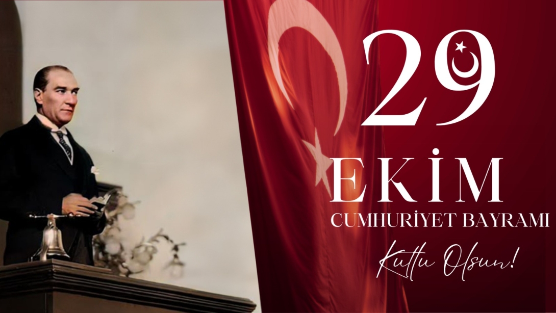 29 EKİM CUMHURİYET BAYRAMININ 102. YILI COŞKUYLA KUTLANDI